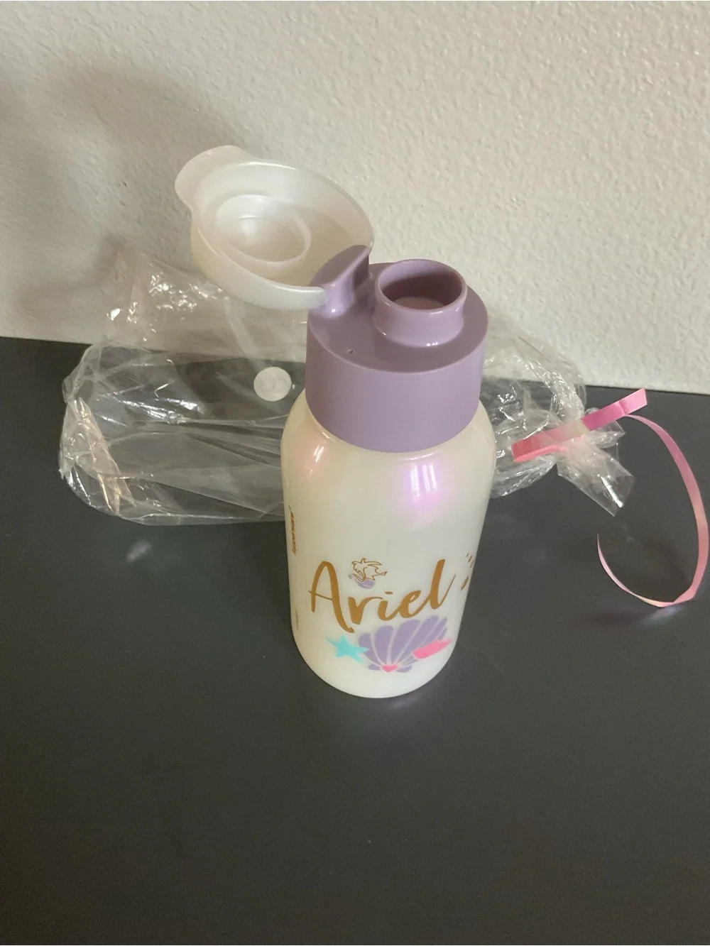 Tupperware drinking bottle